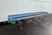 vlakke transportband 350 x 70 cm