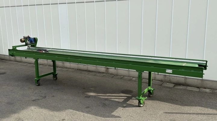 vlakke transportband 550 x 60, regelbaar