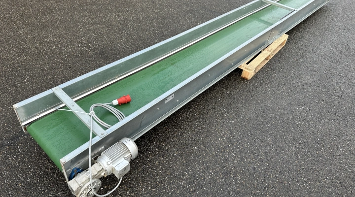 vlakke transportband 585 x 50 cm