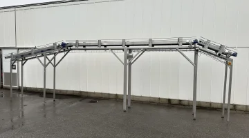 Transportadora en forma de arco