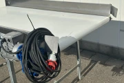 vlakke transportband RVS, 200 x 127 cm