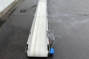 vlakke transportband RVS 440 x 40 cm