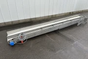 vlakke transportband RVS 440 x 40 cm