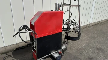 Wanjet S55 Robot pulvérisateur avec accessoire de nettoyage de gouttière pour les producteurs de tomates, de concombres et de poivrons.