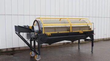 Domasz PWR 300 máquina de lavado de barriles para patatas y zanahorias