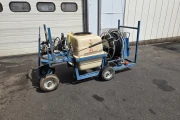 Weterings WS202WCR spraying wagon 400 liter, with electric reel