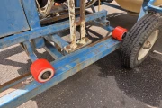 Weterings WS202WCR spraying wagon 400 liter, with electric reel