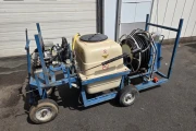 Weterings WS202WCR spraying wagon 400 liter, with electric reel