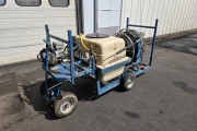 Weterings WS202WCR spraying wagon 400 liter, with electric reel