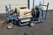 Weterings WS202WCR spraying wagon 400 liter, with electric reel