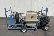 Weterings WS202WCR spuitwagen 400 Liter, 2 pompen, met elektr. haspel