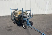 Weterings WS202WCR spuitwagen 400 Liter, 2 pompen, met elektr. haspel