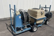 Weterings WS202WCR spuitwagen 400 Liter, 2 pompen, met elektr. haspel