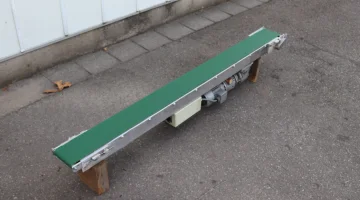 Wevab 195 cm potplant conveyor with adjustable speed