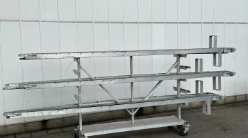 Sistema di trasporto Wevab per piante in vaso