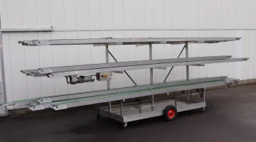 Wevab transportadoras de plantas con velocidad regulable