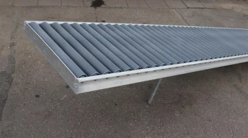 wevab Trasportatore a rulli 385 x 50 cm