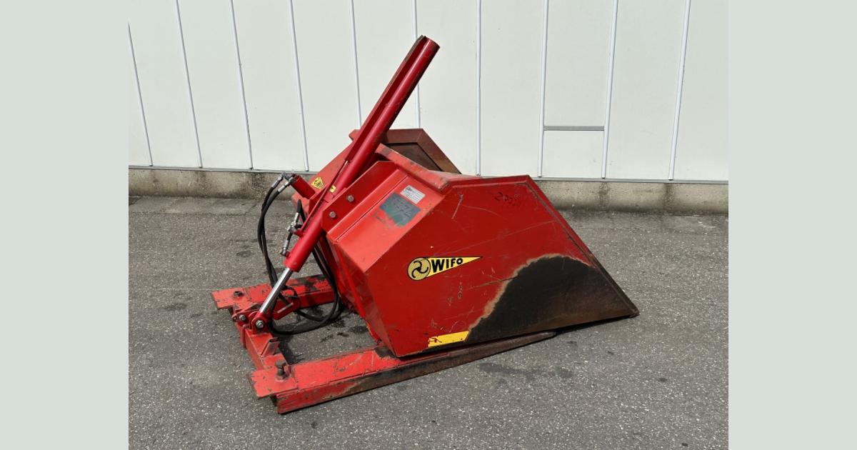 Wifo HO 1000 hydraulic shovel container for forklift • Duijndam Machines