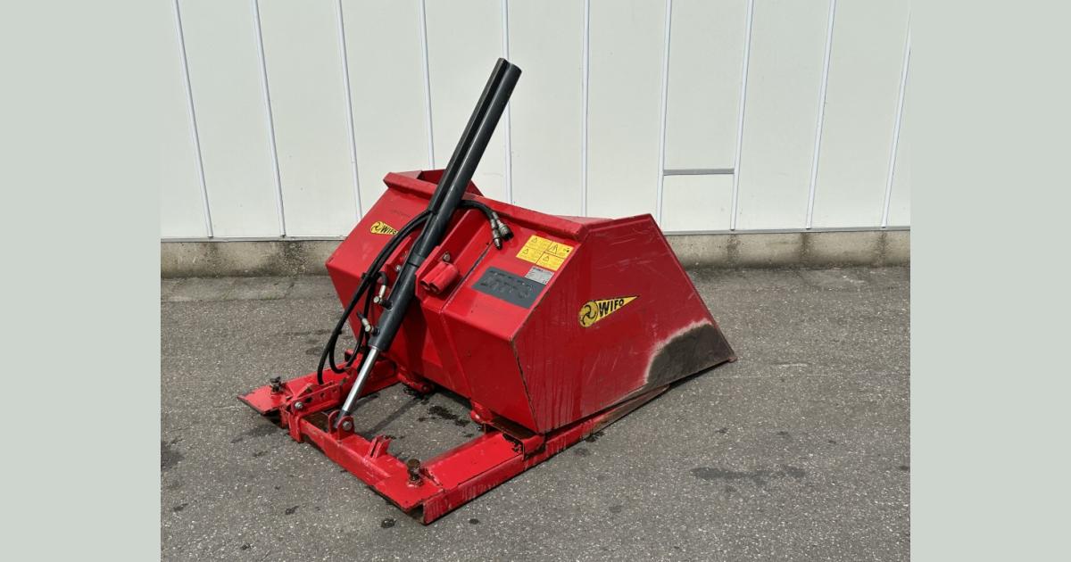 Wifo HO 750 hydraulic shovel container for forklift • Duijndam Machines