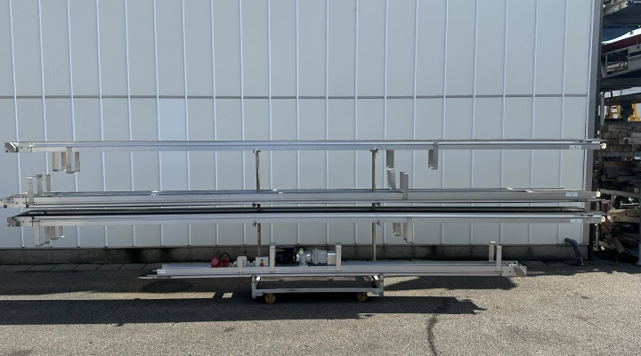 Willburg potted plant conveyor 17 cm wide
