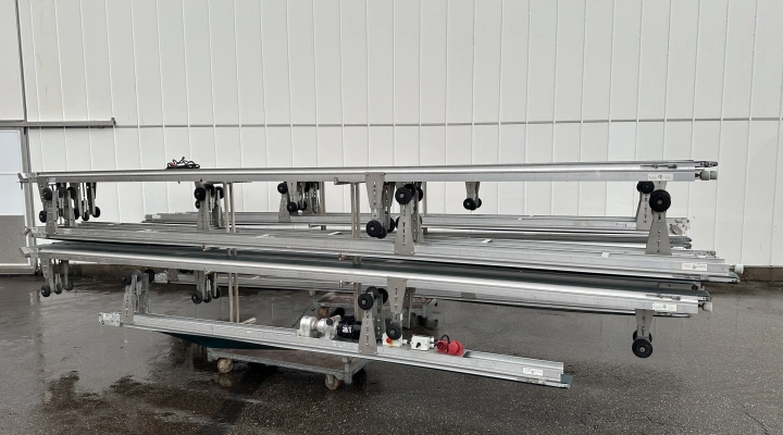 Willburg potted plant conveyor 170 meter x 17 cm