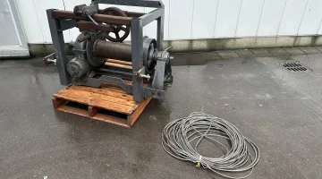 Verricello a tre punti per trattore