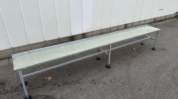 Werktafel L.x B.x H. 330 x 40 x 56