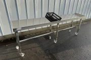 Work table Stainless steel crate rack on wheels