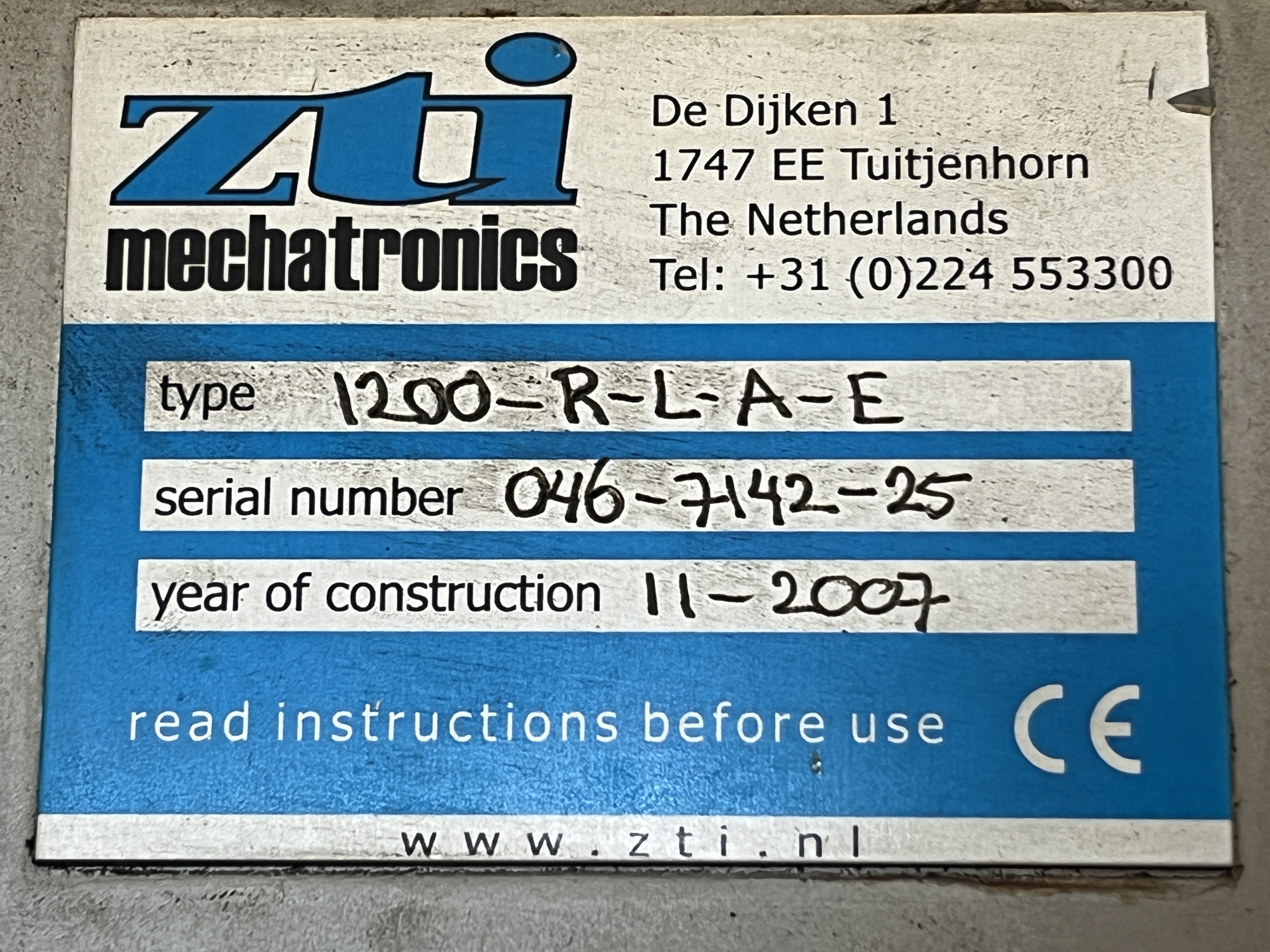ZTI mechatronics Super Sealer 1200-R-L-E